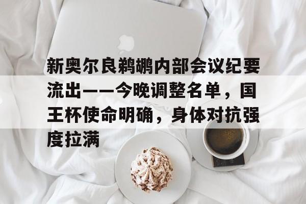 爱游戏体育官网包含新奥尔良鹈鹕内部会议纪要流出——今晚调整名单，国王杯使命明确，身体对抗强度拉满的词条
